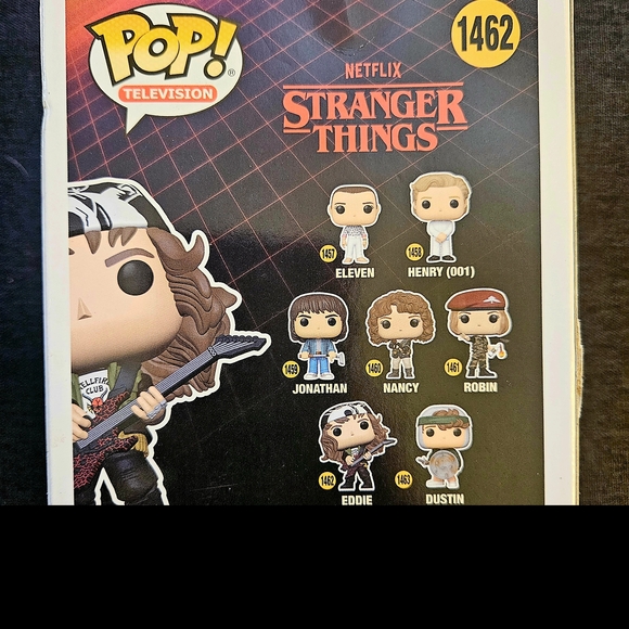 Funko Pop Stranger Things Eddie Figure #1462 - Picture 2 of 3
